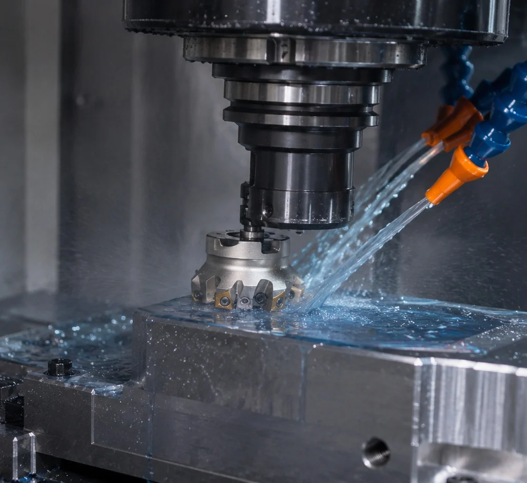 Round insert milling