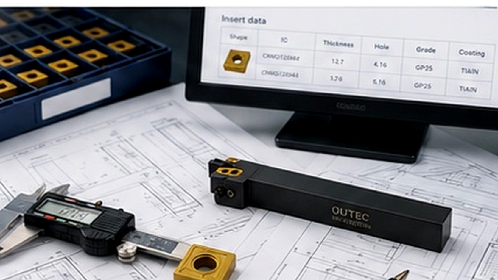 Project evaluation with drawing, measurement and insert sample
